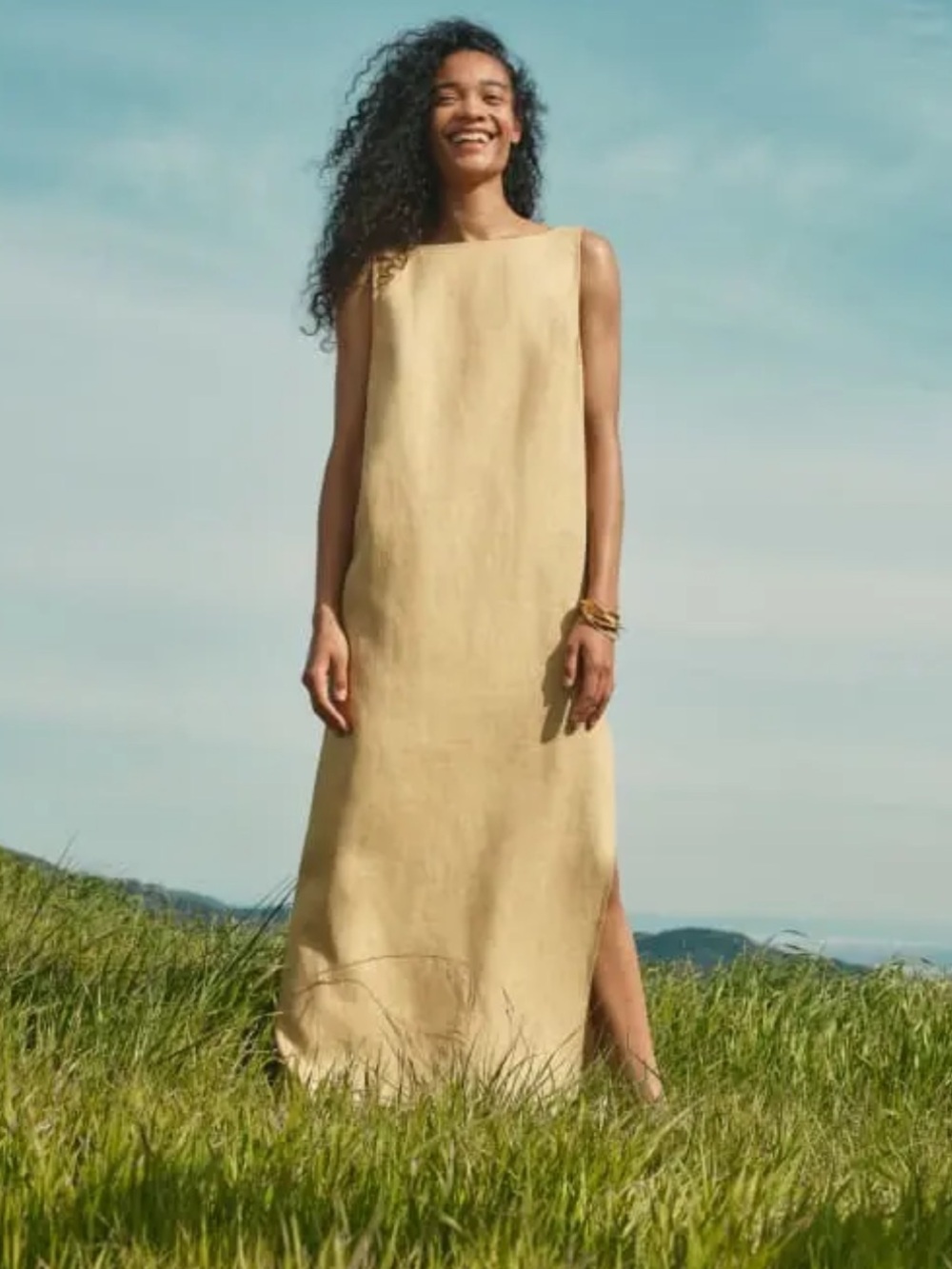 The Reformation Marcie Linen Dress